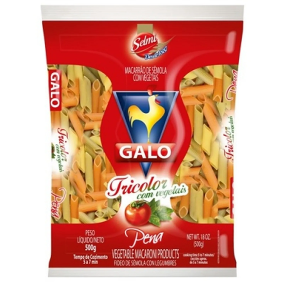 Tri-Color Pasta - Galo "R